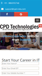 Mobile Screenshot of cpd-india.com