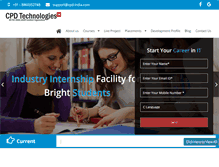Tablet Screenshot of cpd-india.com